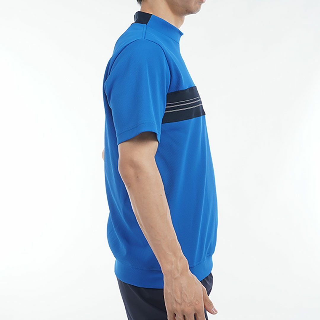 トミー ヒルフィガー ゴルフ Tommy Hilfiger Golf メンズ メンズ カラーブロック 半袖モックネックシャツ THMA505 詳細8