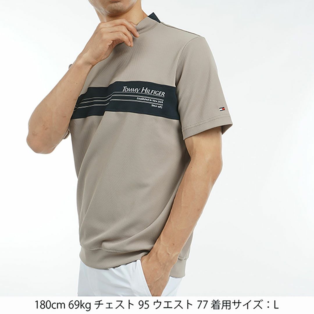30％OFF】[トミー ヒルフィガー ゴルフ]メンズ カラーブロック 半袖