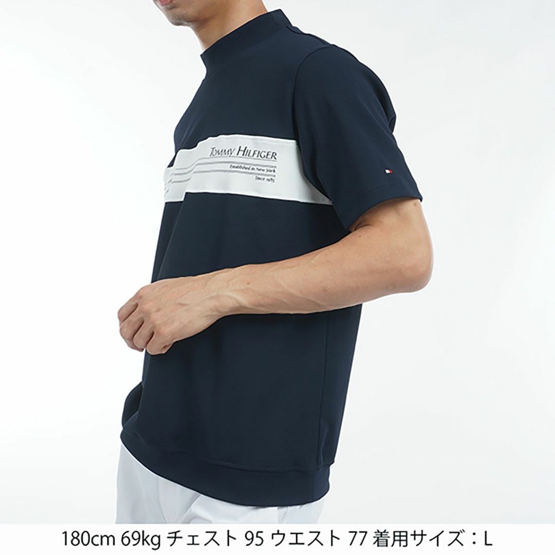 30％OFF】[トミー ヒルフィガー ゴルフ]メンズ カラーブロック 半袖