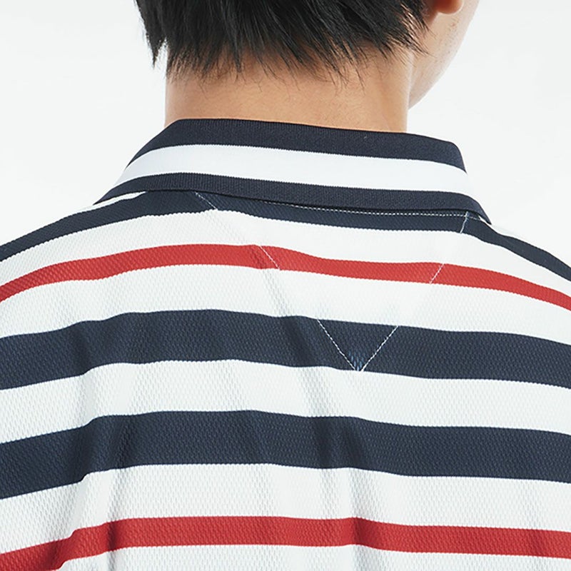 トミー ヒルフィガー ゴルフ Tommy Hilfiger Golf メンズ メンズ マルチボーダー 半袖ポロシャツ THMA506 詳細9