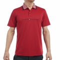 トミー ヒルフィガー ゴルフ Tommy Hilfiger Golf メンズ メンズ エッセンシャルストライプカラー 半袖ポロシャツ THMA513 詳細4