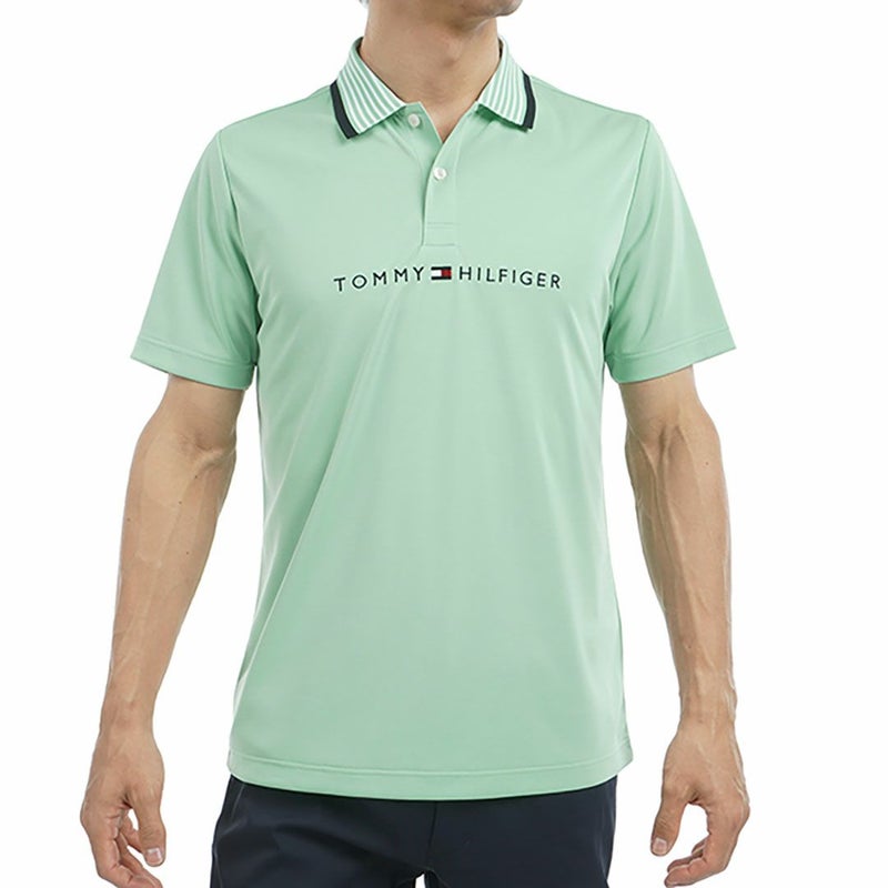 トミー ヒルフィガー ゴルフ Tommy Hilfiger Golf メンズ メンズ エッセンシャルストライプカラー 半袖ポロシャツ THMA513 詳細6