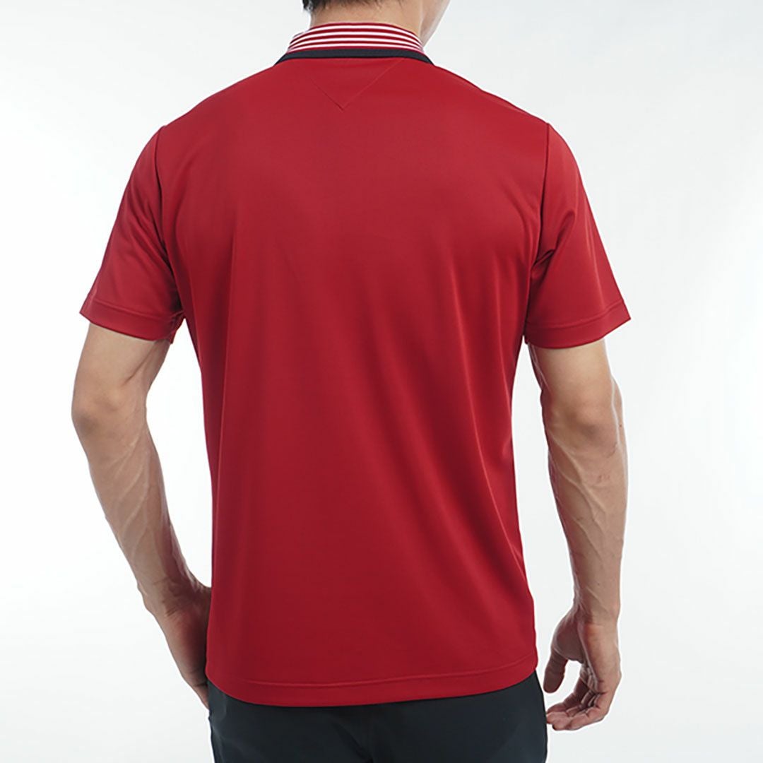トミー ヒルフィガー ゴルフ Tommy Hilfiger Golf メンズ メンズ エッセンシャルストライプカラー 半袖ポロシャツ THMA513 詳細19