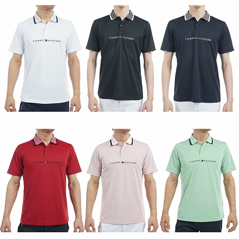 トミー ヒルフィガー ゴルフ Tommy Hilfiger Golf メンズ メンズ エッセンシャルストライプカラー 半袖ポロシャツ THMA513 詳細24