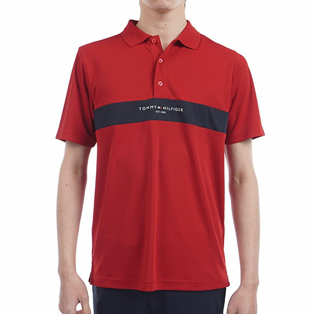 トミー ヒルフィガー ゴルフ Tommy Hilfiger Golf メンズ メンズ エッセンシャル 半袖ポロシャツ THMA514 詳細1