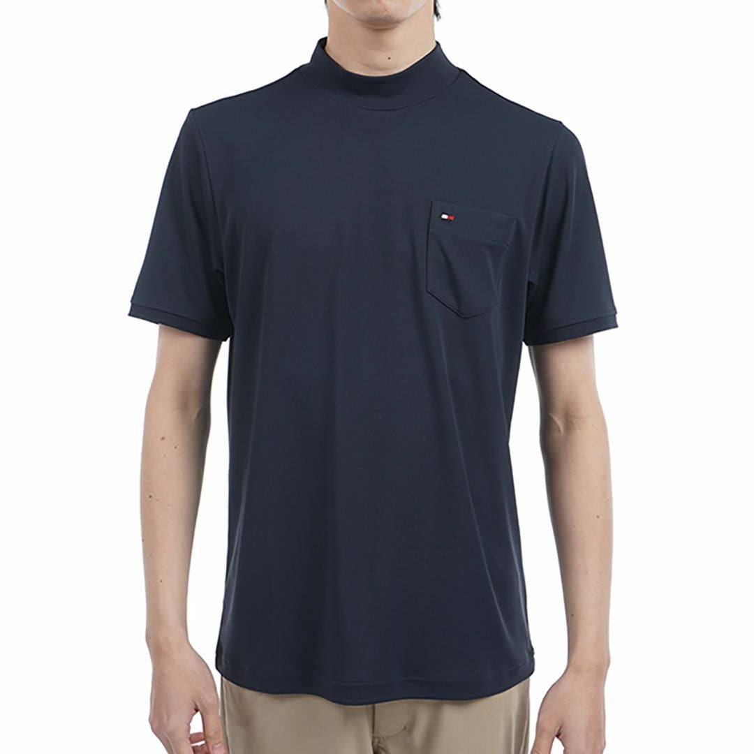トミー ヒルフィガー ゴルフ Tommy Hilfiger Golf メンズ メンズ エッセンシャル 半袖モックネックシャツ THMA515 詳細4