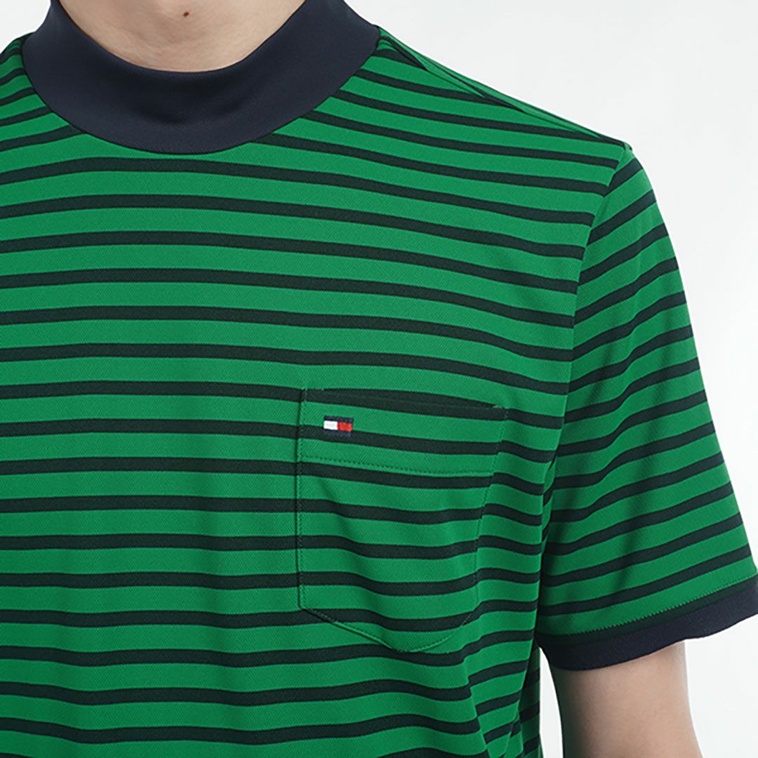 トミー ヒルフィガー ゴルフ Tommy Hilfiger Golf メンズ メンズ エッセンシャル 半袖モックネックシャツ THMA515 詳細15