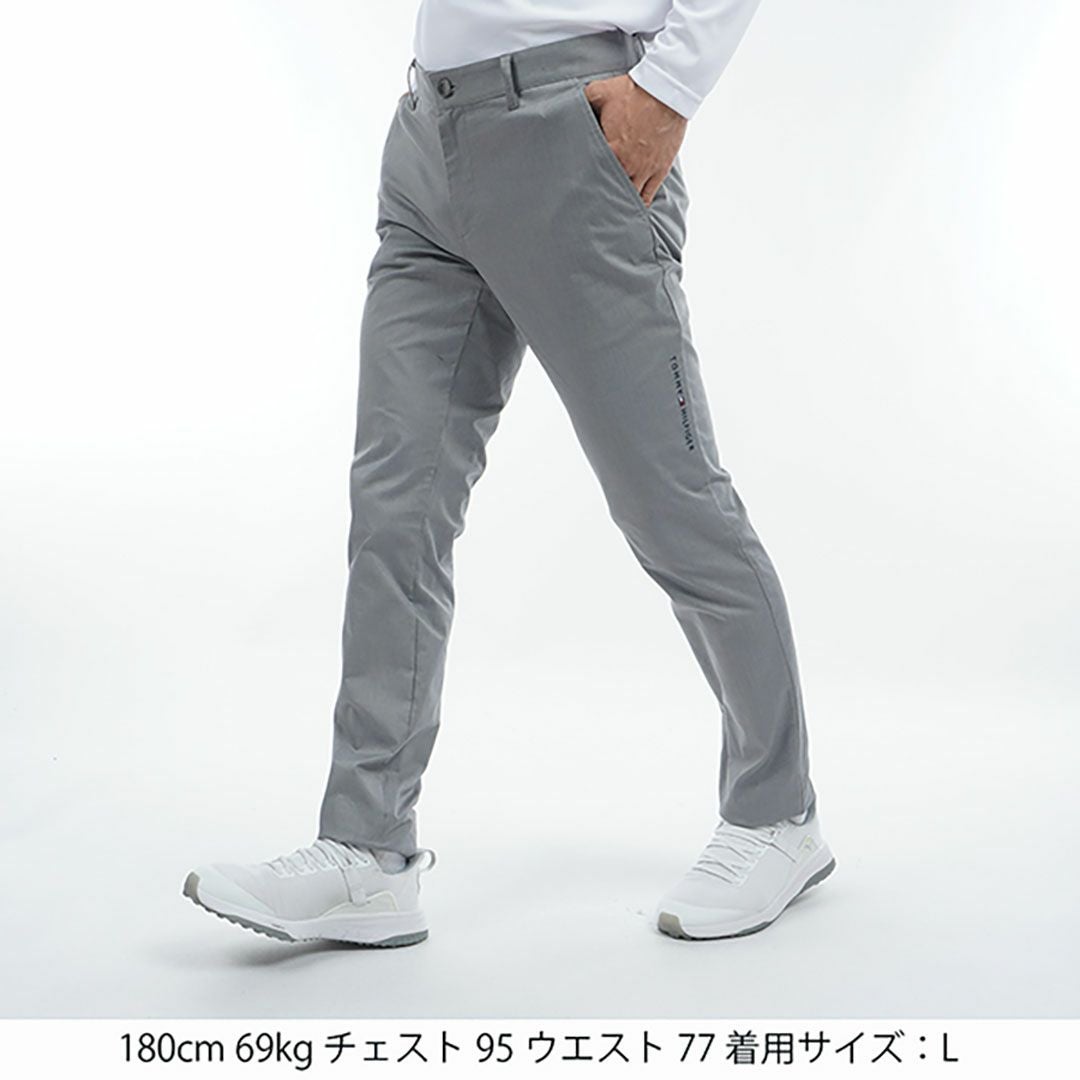 トミーヒルフィガー　ゴルフ　メンズ　ベーシック　ロング　パンツ　ネイビー　LL キャンペーン対象商品】【30％OFF】[トミー ヒルフィガー ゴルフ
