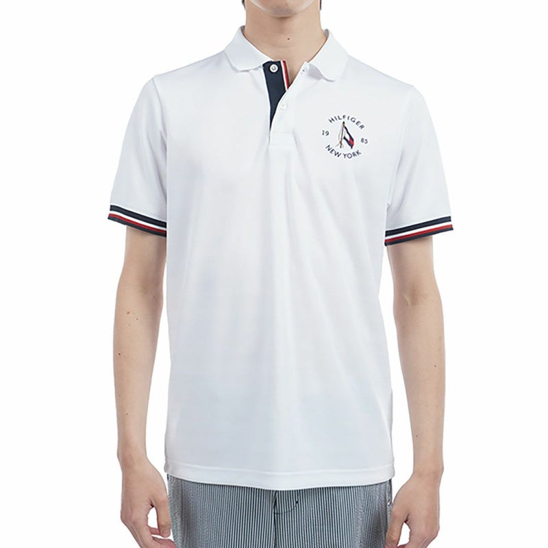 トミー ヒルフィガー ゴルフ Tommy Hilfiger Golf メンズ メンズ サークルロゴ 半袖ポロシャツ THMA518 詳細2