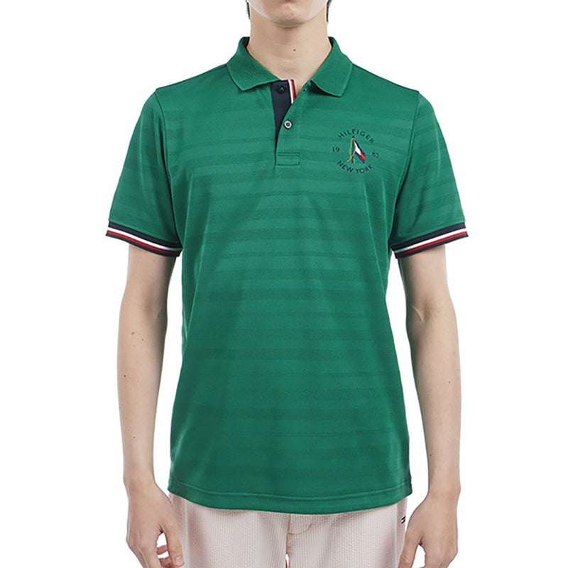 トミー ヒルフィガー ゴルフ Tommy Hilfiger Golf メンズ メンズ サークルロゴ 半袖ポロシャツ THMA518 詳細5