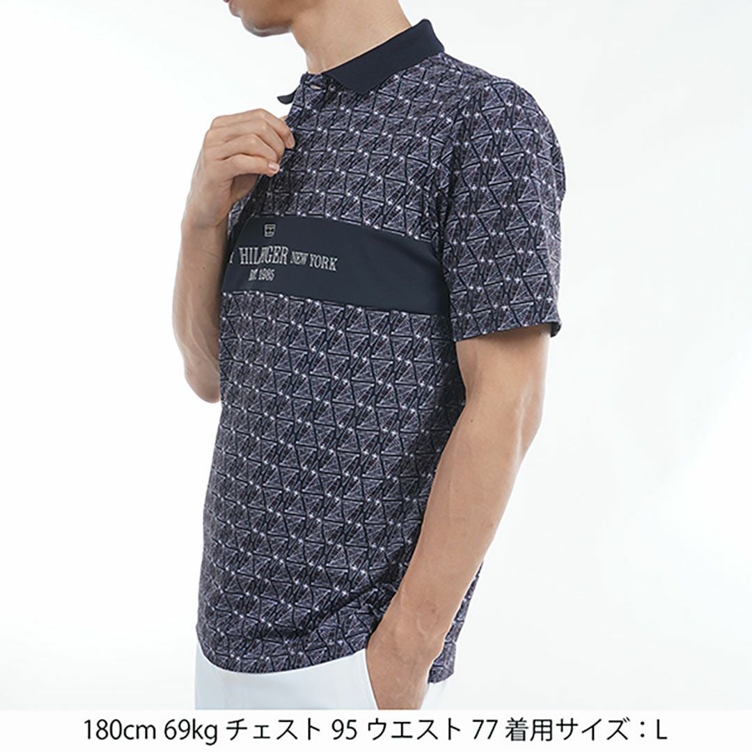 30％OFF】[トミー ヒルフィガー ゴルフ]メンズ ヨットプリント 半袖