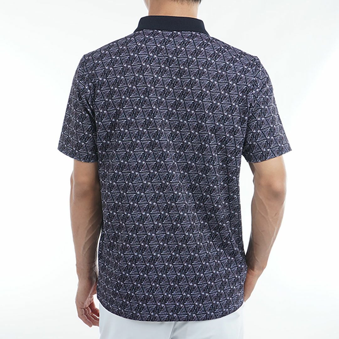 トミー ヒルフィガー ゴルフ Tommy Hilfiger Golf メンズ メンズ ヨットプリント 半袖ポロシャツ THMA519 詳細5