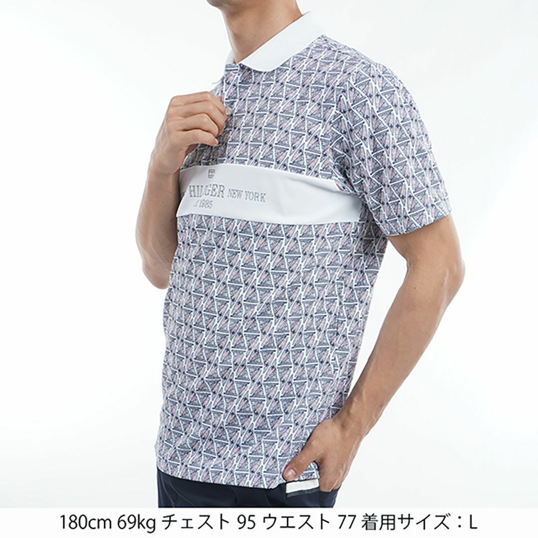 30％OFF】[トミー ヒルフィガー ゴルフ]メンズ ヨットプリント 半袖