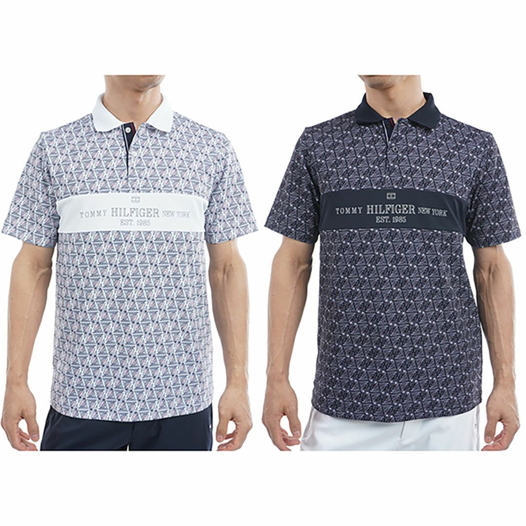 トミー ヒルフィガー ゴルフ Tommy Hilfiger Golf メンズ メンズ ヨットプリント 半袖ポロシャツ THMA519 詳細12