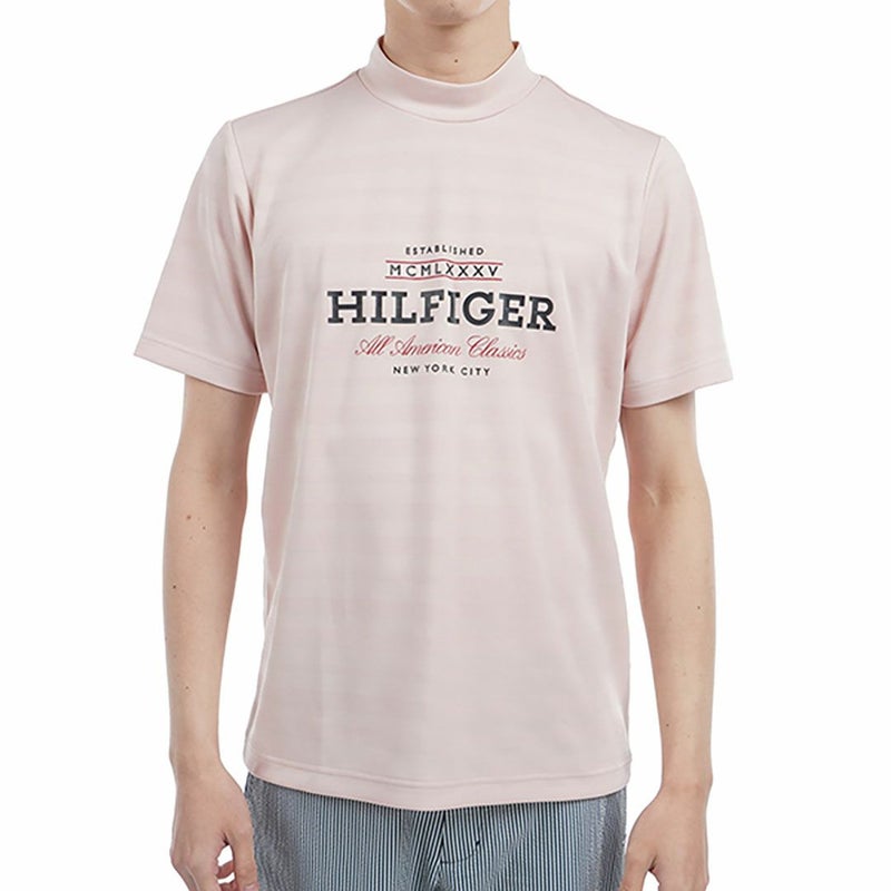 トミー ヒルフィガー ゴルフ Tommy Hilfiger Golf メンズ メンズ フロントロゴ 半袖モックネックシャツ THMA520 詳細4