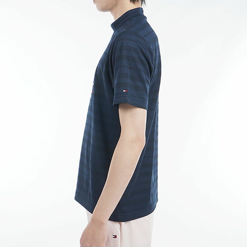 トミー ヒルフィガー ゴルフ Tommy Hilfiger Golf メンズ メンズ フロントロゴ 半袖モックネックシャツ THMA520 詳細7