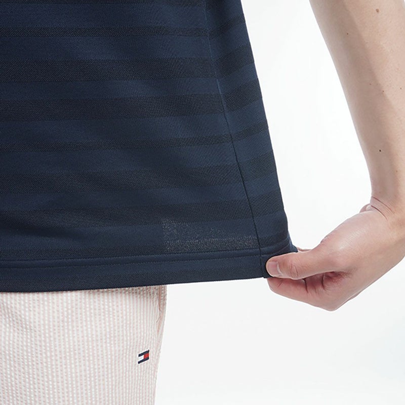 トミー ヒルフィガー ゴルフ Tommy Hilfiger Golf メンズ メンズ フロントロゴ 半袖モックネックシャツ THMA520 詳細10
