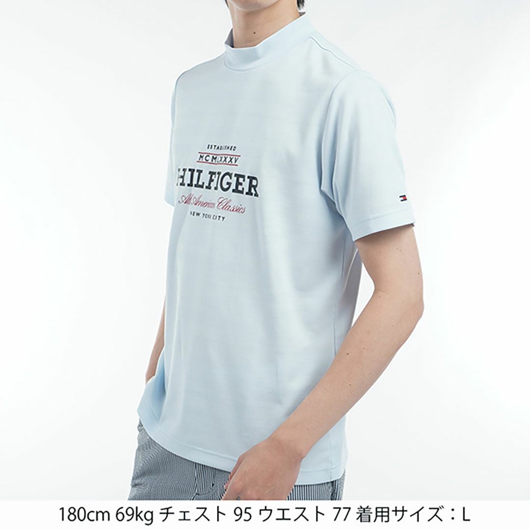 30％OFF】[トミー ヒルフィガー ゴルフ]メンズ フロントロゴ 半袖