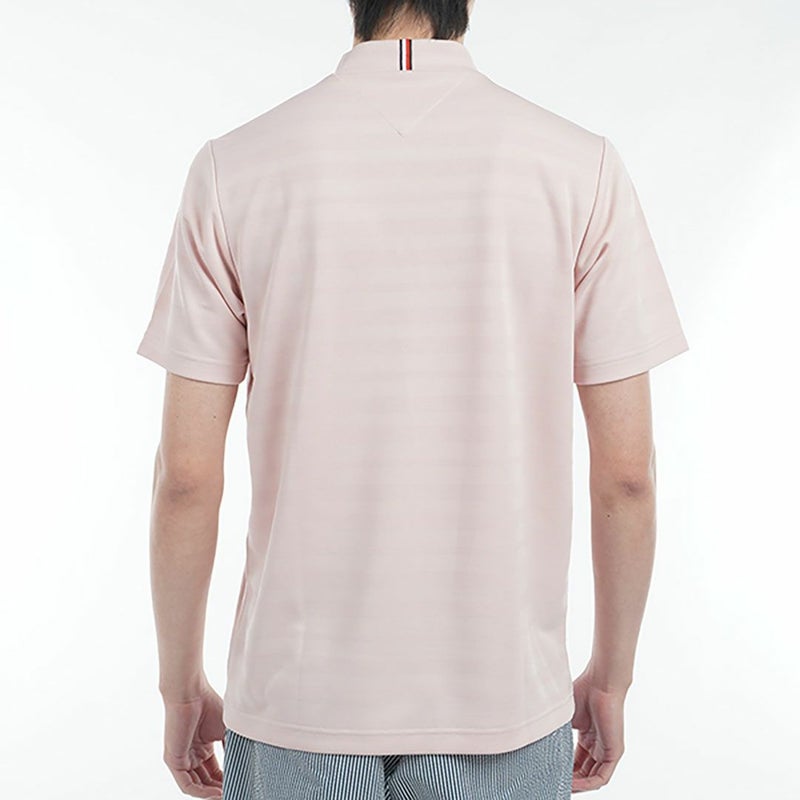 トミー ヒルフィガー ゴルフ Tommy Hilfiger Golf メンズ メンズ フロントロゴ 半袖モックネックシャツ THMA520 詳細20