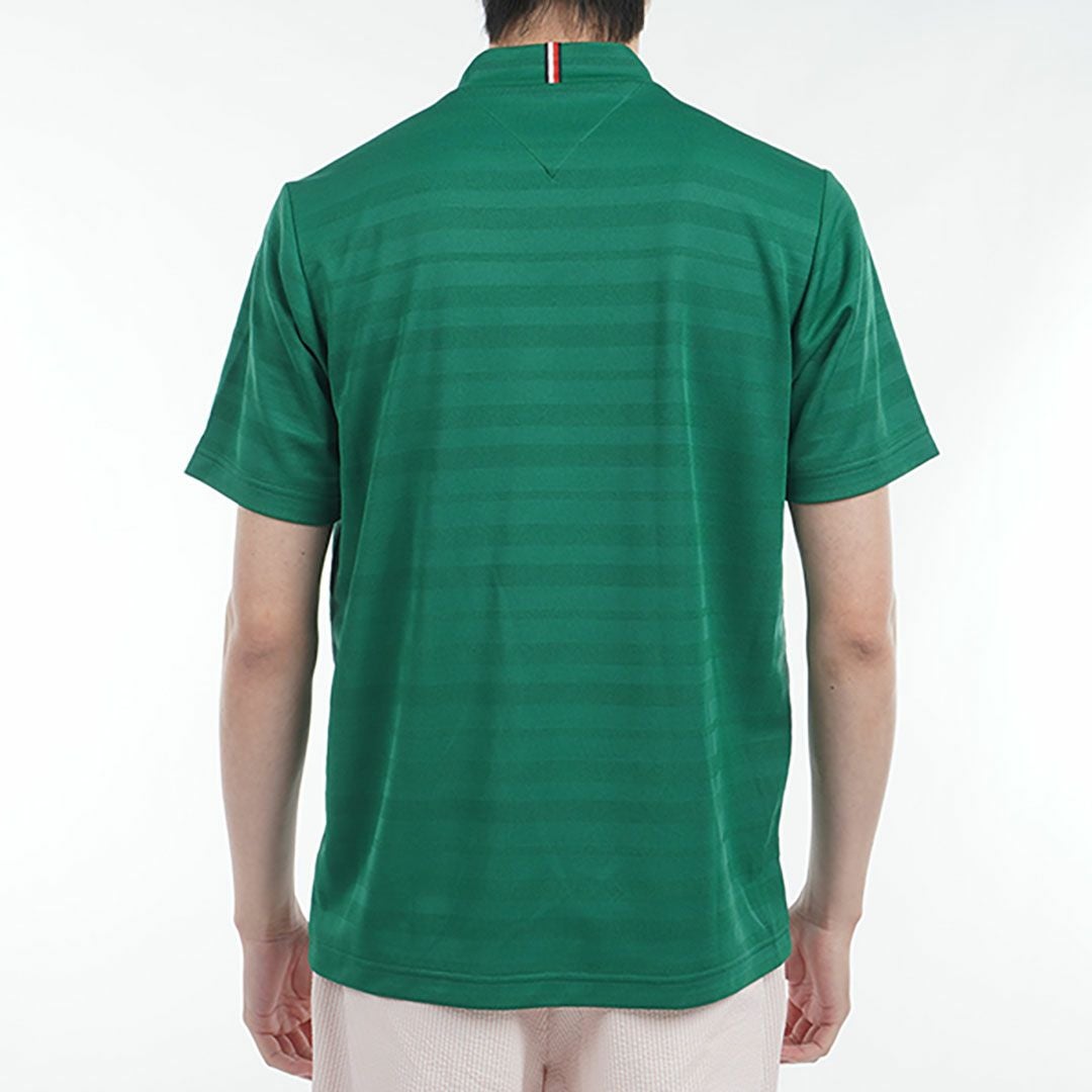 トミーヒルフィガー   新品 L Green 30％OFF】[トミー ヒルフィガー ゴルフ]メンズ フロントロゴ 半袖