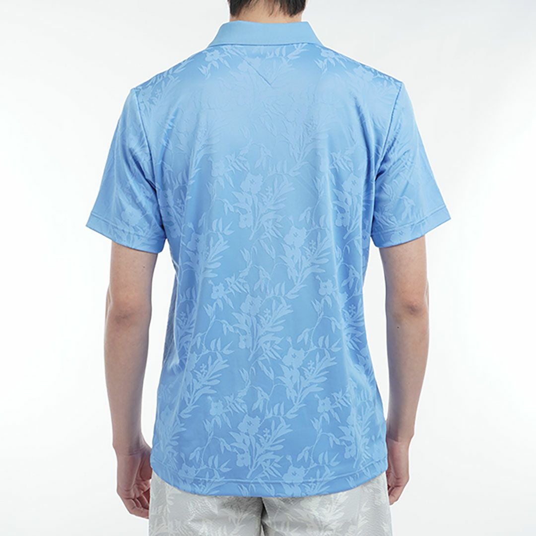 トミー ヒルフィガー ゴルフ Tommy Hilfiger Golf メンズ メンズ リーフジャガード 半袖ポロシャツ THMA522 詳細7