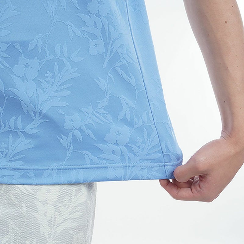 トミー ヒルフィガー ゴルフ Tommy Hilfiger Golf メンズ メンズ リーフジャガード 半袖ポロシャツ THMA522 詳細9