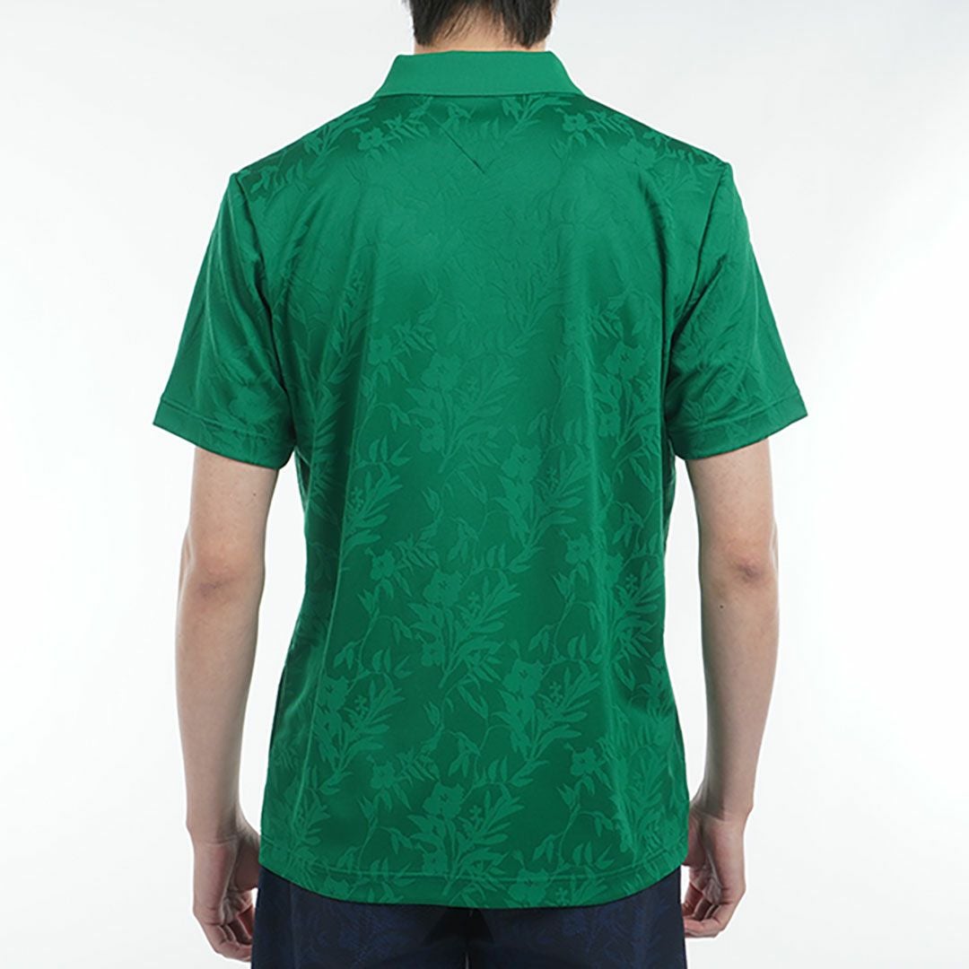 トミー ヒルフィガー ゴルフ Tommy Hilfiger Golf メンズ メンズ リーフジャガード 半袖ポロシャツ THMA522 詳細17