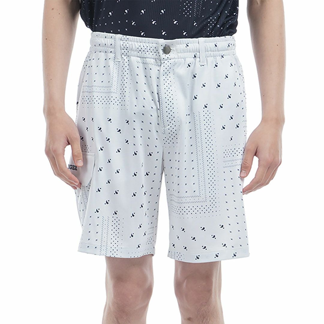 トミー ヒルフィガー ゴルフ Tommy Hilfiger Golf メンズ メンズ バンダナプリント ショートパンツ THMA525 詳細2