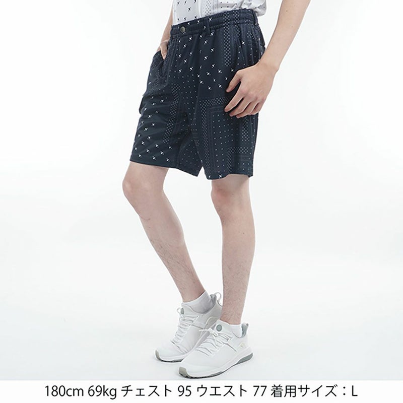 トミー ヒルフィガー ゴルフ Tommy Hilfiger Golf メンズ メンズ バンダナプリント ショートパンツ THMA525 詳細3