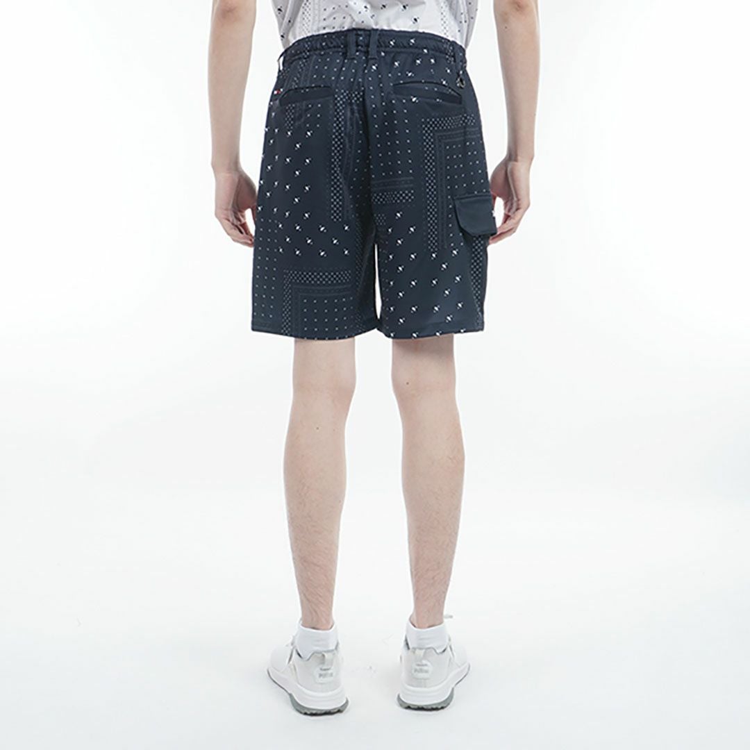 トミー ヒルフィガー ゴルフ Tommy Hilfiger Golf メンズ メンズ バンダナプリント ショートパンツ THMA525 詳細5