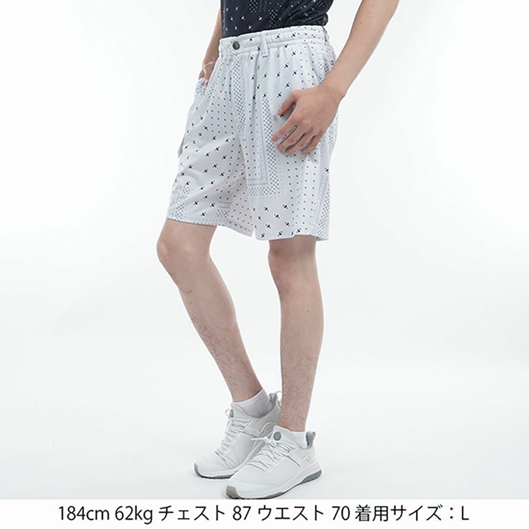 トミー ヒルフィガー ゴルフ Tommy Hilfiger Golf メンズ メンズ バンダナプリント ショートパンツ THMA525 詳細11
