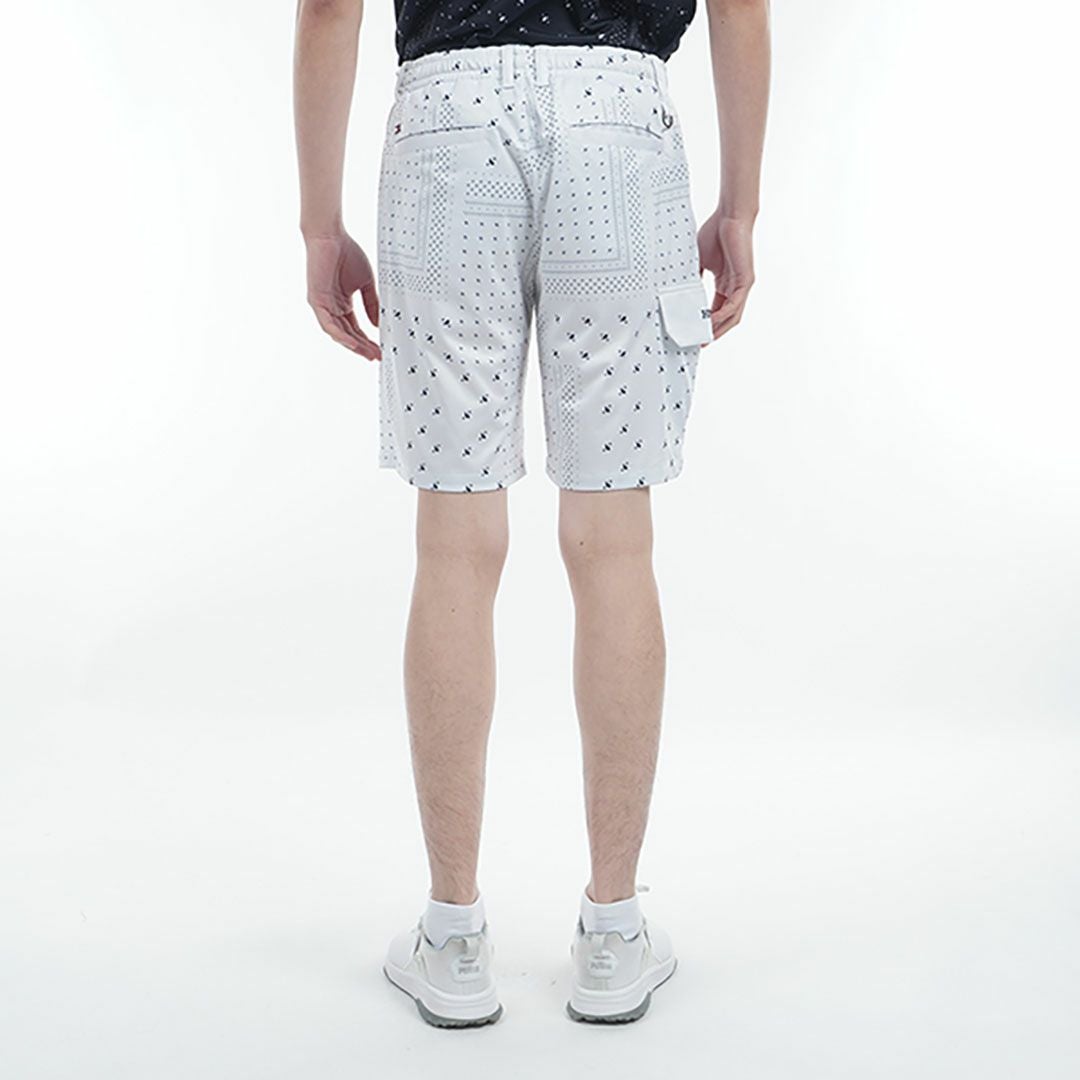 トミー ヒルフィガー ゴルフ Tommy Hilfiger Golf メンズ メンズ バンダナプリント ショートパンツ THMA525 詳細12