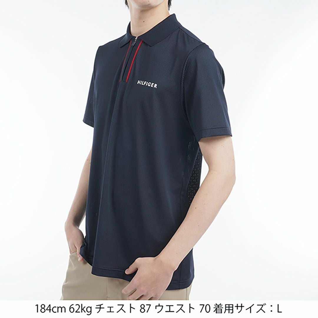 40％OFF】[トミー ヒルフィガー ゴルフ]メンズ レッドホワイトブルー