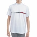 トミー ヒルフィガー ゴルフ Tommy Hilfiger Golf メンズ メンズ HILFIGERトリコグラフィック 半袖モックネックシャツ THMA527 詳細2