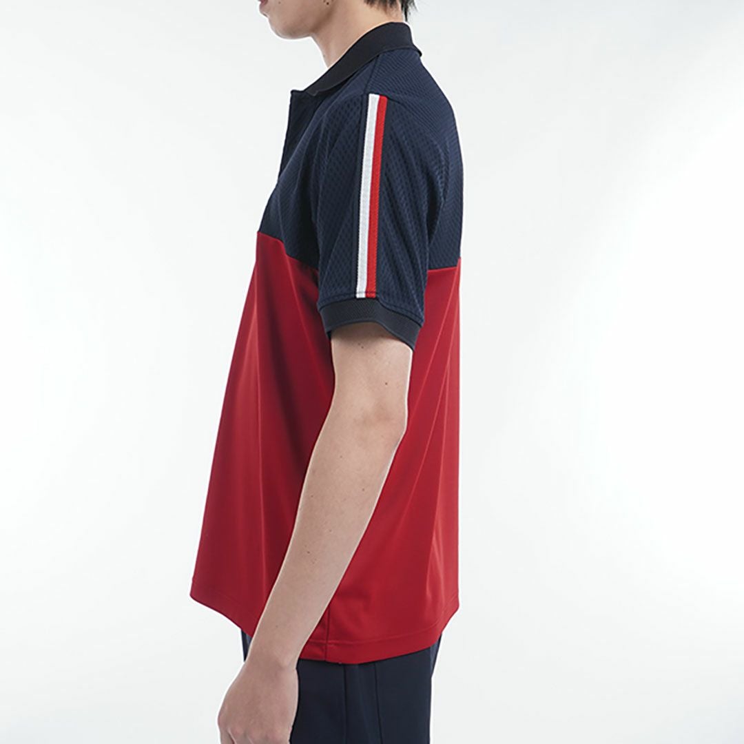 トミー ヒルフィガー ゴルフ Tommy Hilfiger Golf メンズ メンズ カラーブロック 半袖ポロシャツ THMA528 詳細5