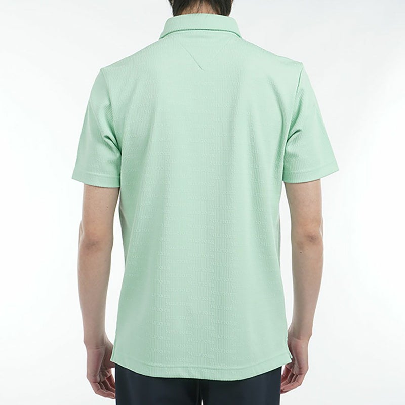 トミー ヒルフィガー ゴルフ Tommy Hilfiger Golf メンズ メンズ ロゴジャガード 半袖シャツ THMA530 詳細7