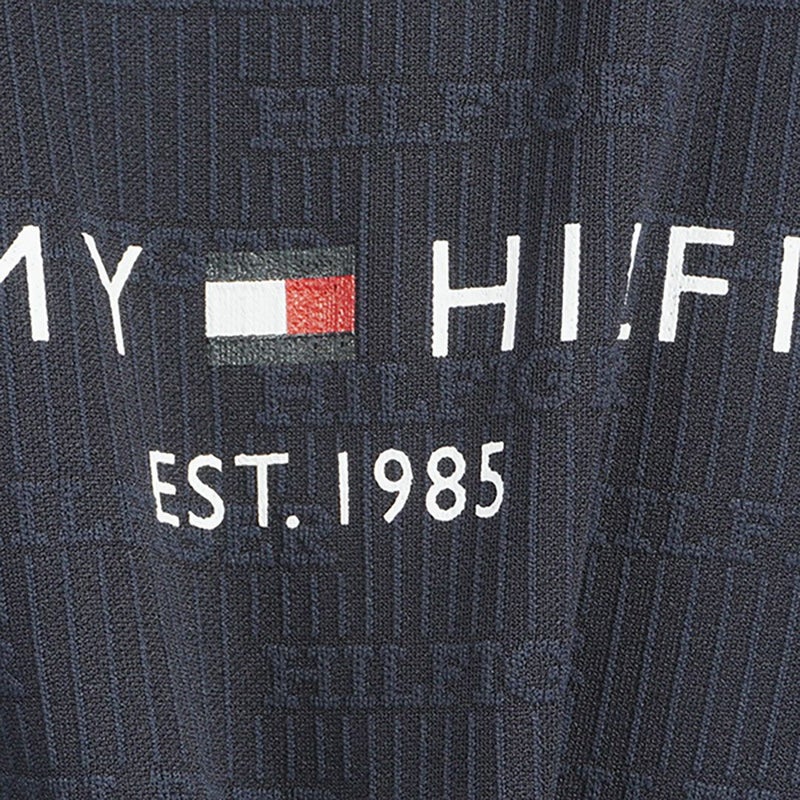 トミー ヒルフィガー ゴルフ Tommy Hilfiger Golf メンズ メンズ ロゴジャガード 半袖モックネックシャツ THMA531 詳細11