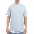 トミー ヒルフィガー ゴルフ Tommy Hilfiger Golf メンズ メンズ エンボスロゴ 半袖モックネックシャツ THMA532 詳細5