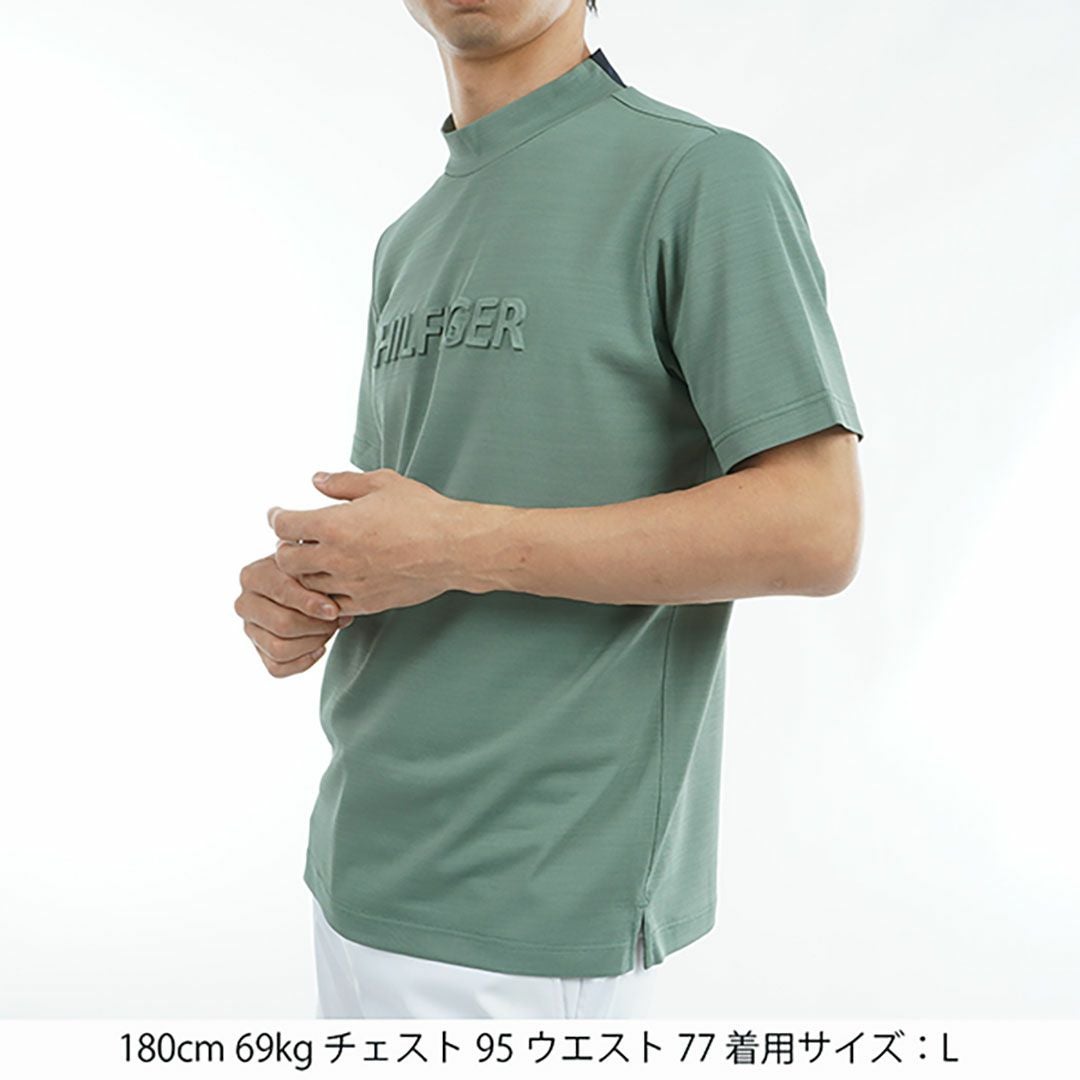 30％OFF】[トミー ヒルフィガー ゴルフ]メンズ エンボスロゴ 半袖