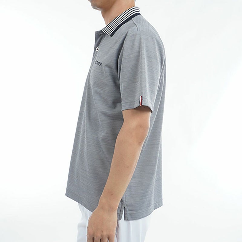 トミー ヒルフィガー ゴルフ Tommy Hilfiger Golf メンズ メンズ カラー杢鹿の子 半袖ポロシャツ THMA533 詳細7