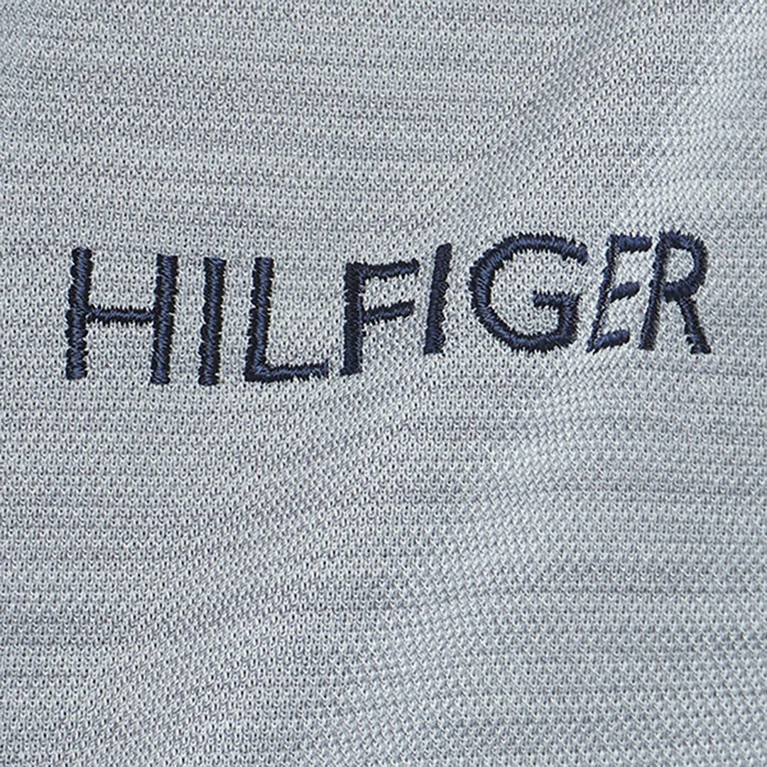 トミー ヒルフィガー ゴルフ Tommy Hilfiger Golf メンズ メンズ カラー杢鹿の子 半袖ポロシャツ THMA533 詳細12