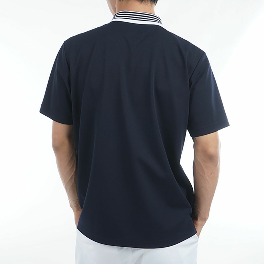 30％OFF】[トミー ヒルフィガー ゴルフ]メンズ カラー杢鹿の子 半袖