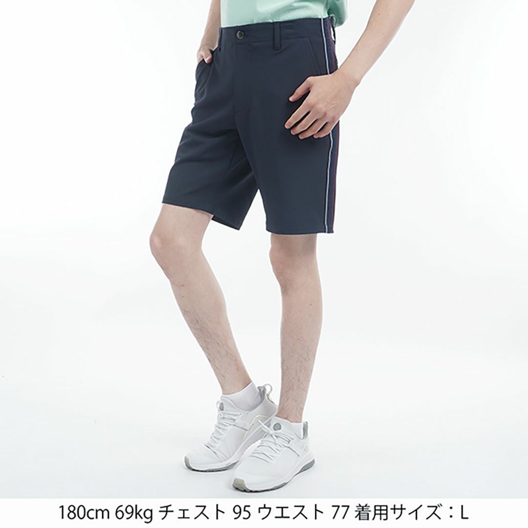 トミー ヒルフィガー ゴルフ Tommy Hilfiger Golf メンズ メンズ 遮熱サイドライン ショートパンツ THMA535 詳細13