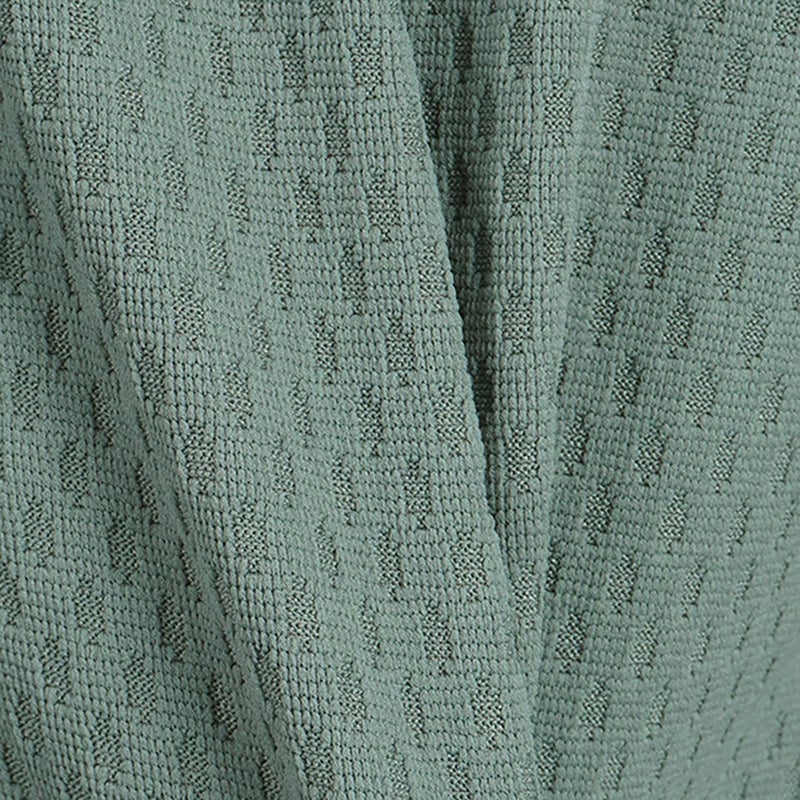 トミー ヒルフィガー ゴルフ Tommy Hilfiger Golf メンズ メンズ リンクスジャガード 半袖ハーフジップシャツ THMA536 詳細12