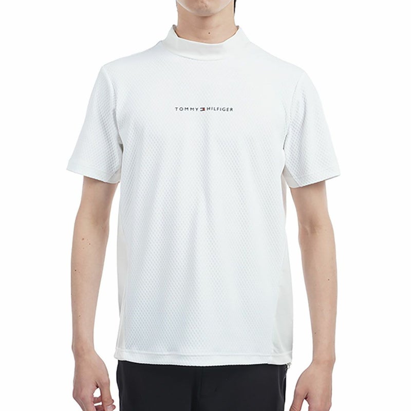 トミー ヒルフィガー ゴルフ Tommy Hilfiger Golf メンズ メンズ ハイブリッド 半袖モックネックシャツ THMA537 詳細2