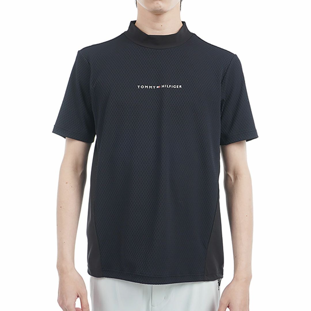 トミー ヒルフィガー ゴルフ Tommy Hilfiger Golf メンズ メンズ ハイブリッド 半袖モックネックシャツ THMA537 詳細3