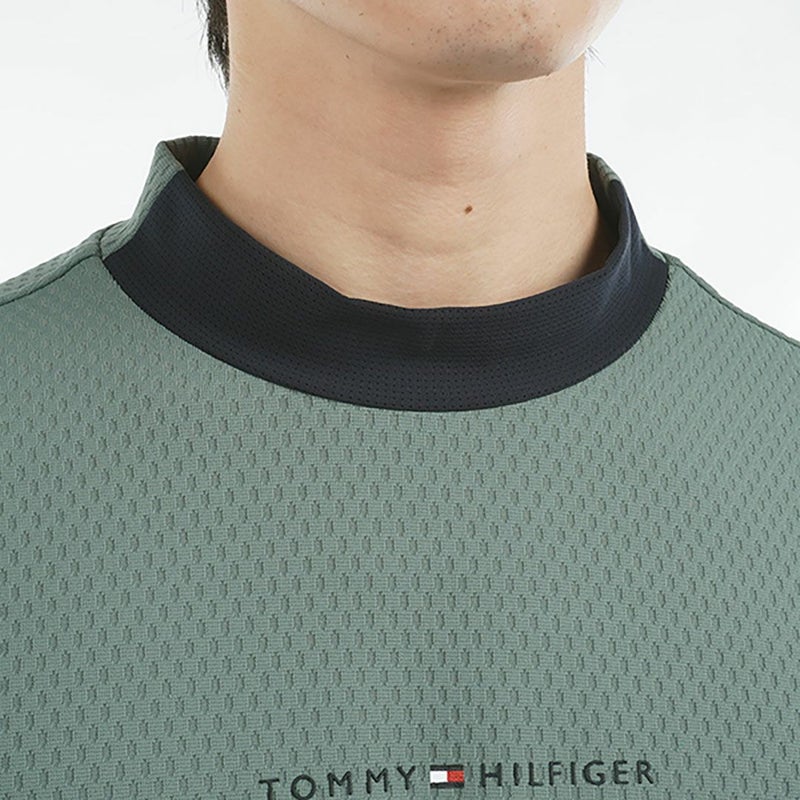 トミー ヒルフィガー ゴルフ Tommy Hilfiger Golf メンズ メンズ ハイブリッド 半袖モックネックシャツ THMA537 詳細11
