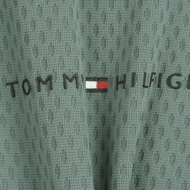 トミー ヒルフィガー ゴルフ Tommy Hilfiger Golf メンズ メンズ ハイブリッド 半袖モックネックシャツ THMA537 詳細12