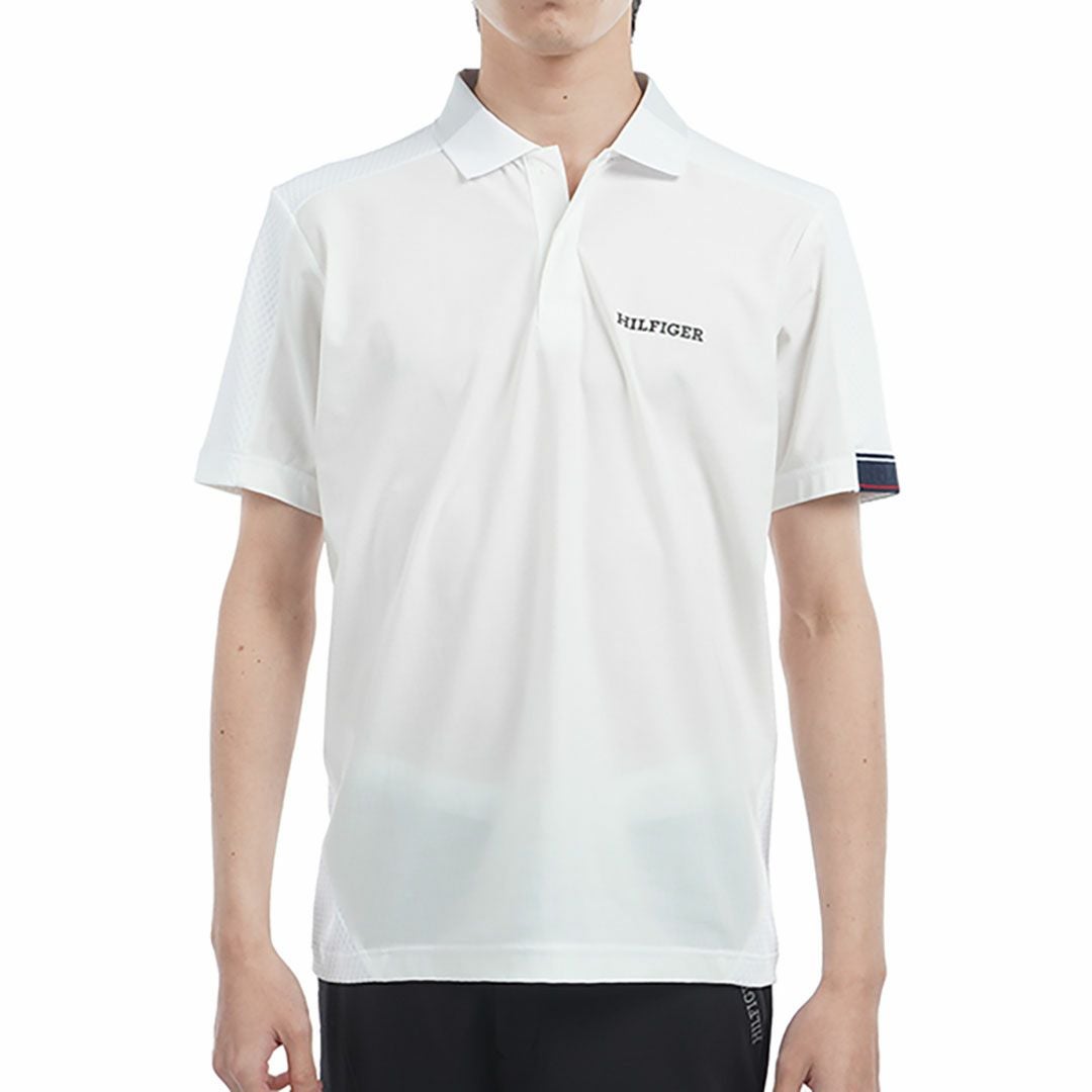 トミー ヒルフィガー ゴルフ Tommy Hilfiger Golf メンズ メンズ ハイブリッド 半袖ポロシャツ THMA538 詳細2