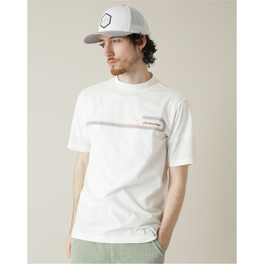 50％OFF】[トラヴィスマシュー]メンズ レトロチェスト プリント半袖